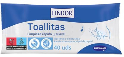 Lindor Toallitas Húmedas 40 U