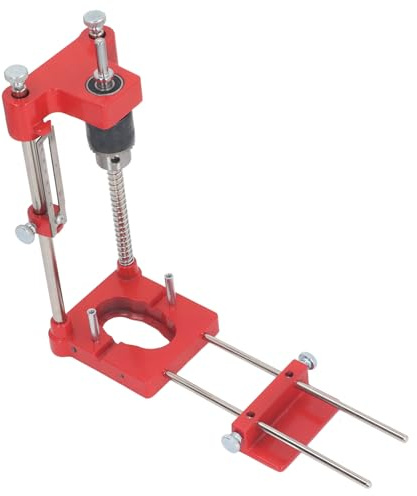 Woodworking Drill Locator Portable Aluminium Alloy Hole Punch Template Guide Tool