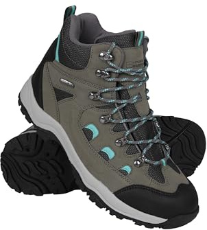 Mountain Warehouse Adventurer Womens Waterproof Boots | Lightweight & Durable Construction, Deep Lugs for Great Grip, Cushioned Footbed for All-Day Comfort, Idea for Hiking, Walking