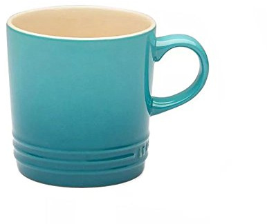 LE CREUSET Stoneware Cappuccino Mug, 200 ml, Teal, 70303201700099