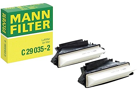 MANN-FILTER C 29 035-2 Filtro de aire (set de 2) - para Automóviles + Vehículos de transporte