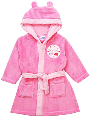 Girls Peppa Pig Dressing Gown Character Nightwear (2-3 Years, Peppa Pig - Dressing Gown)