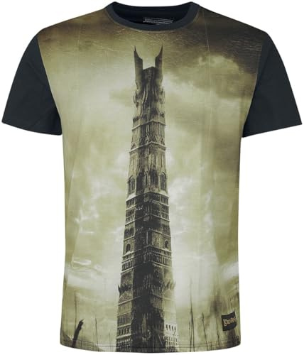 Herr der Ringe The Tower of Sauron Männer T-Shirt Multicolor M