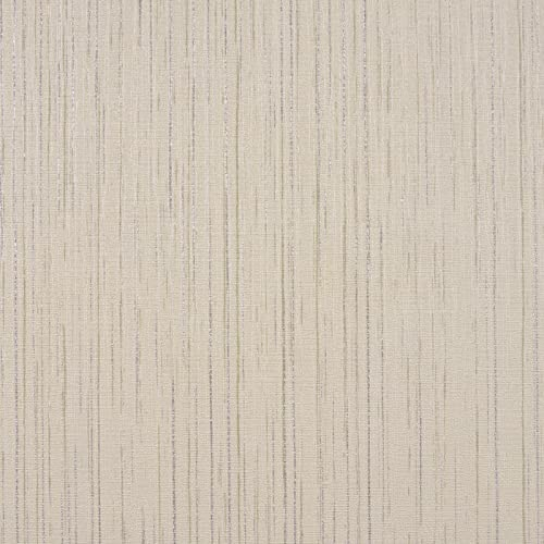 VEELIKE Papel Pintado Beige Gris, Papel de Pared Autoadhesivo Crema, Papel Tapiz Vintage para Forrar Muebles de Salon, Habitación, Baño cocina 40cm x 300cm