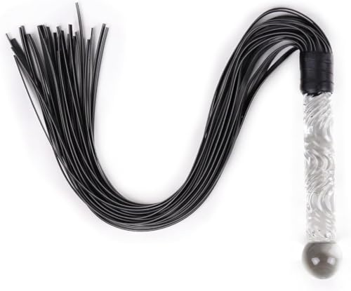 Frustino Bondage, Giocattolo di Coppia Whip Frusta Erotica con Manici, Dildos SM Plug Anali Erotica Accessori, Giocattoli Sculacciati per Giochi Sessuali Coppie Giochi di Ruolo