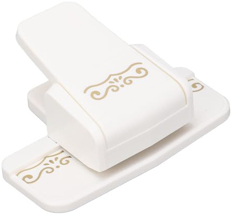 Fustella per Bordi Decorativi con Design Floreale, Strumento per Goffratura Carta, Accessorio per Scrapbooking, Creazione Bordi in Pizzo