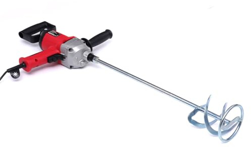 KRAFT&DELE KD3032 Mezclador eléctrico 2800W mortero, cemento y pintura | Batidora amasadora industrial y hormigonera eléctrica profesional | Mixer con varilla mezcladora y velocidad regulable 0-850rpm