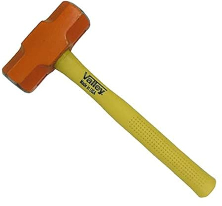 12-Lb Sledge Hammer with 16 Fiberglass Handle, HMFSL-12SP - Sold by Ucostore Only
