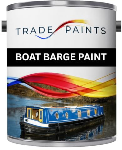 Boat Barge & Marine Gloss Enamel Paint (5 Litre, White)