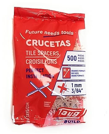 Tayg Crucetas para alicatados 1mm Bolsa 500un