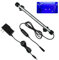iKefe 28cm White & Blue Submersible LED Aquarium Fish Tank Light with Timer/Dimmable Underwater Fish Tank Aquarium LED Lights Fixture for Saltwater Freshwater Fish, Plant Grow, Coral Reef Decorations