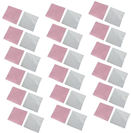 SHOWERORO 200pcs Candy Wrapping Paper Foil Paper for DIY Baking for Chocolate Candy and Biscuit Packaging Featuring an Orange Peel Texture