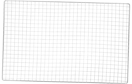 FONDOTIN Rejilla De Acero Inoxidable 304 40x25cm Para Barbacoa Rejilla Parrilla Inoxidable