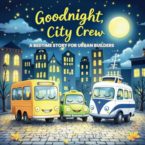 Goodnight, City Crew: A Bedtime Story for Urban Builders: A Soothing Bedtime Book with City Vehicles for Kids Ages 3-6 & toddlers (Good Night ... Stories for Kids Who Love Animals and Nature)