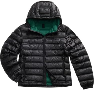 Blauer CHAQUETA TERMOSSELLADA CON CAPUCHA CHARLES para hombre 2132, plumífero ecológico, chaqueta 25WBLUC02132, XXL