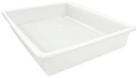 Pack 3 Bandeja Alimentaria Resistente 10,7L Sin BPA Cocinas y Restaurantes