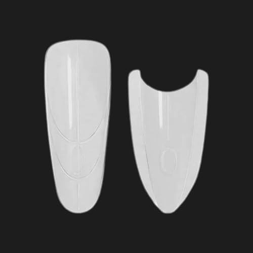 Quorvex Formes Pour Ongles En Gel | 240 Pièces Manucure Translucide Pour Création - Formes De Pointes D'Extension Pour Ongles | pour Salon Usage Quotidien à la Maison Débutants Professionnels Femmes