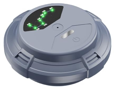 Wisylizv Aireador Flotante para estanques, Compacto, Recargable, 1800 mAh, aireadores para estanques al Aire Libre, para Lagos, bañeras, jardín, Exterior, decoración de terraza, césped