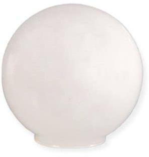 Tulipa de cristal bola opal de 20cm boca de 8cm