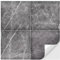 FINZOO 24Pcs Marble Stick on Tiles, 30 x 30cm, Grey, PVC, PET, Glossy, Square, Waterproof, Oil Resistant, Classic, Marble, Reusable, Indoor, Wall, Kitchen, Bathroom, Tile Stickers