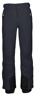 Killtec Pantaloni da Sci da Uomo, con Protezione Bordi e paraneve KSW 80 MN Ski PNTS, Nero, Blu, XXL, 39745-000