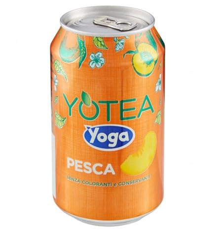 YOGA Yotea The Freddo alla Pesca Confezione da 12 Lattine da 330 ml