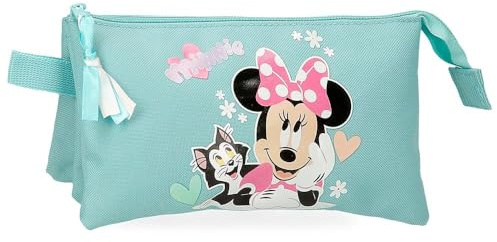 Disney Minnie & Figaro Equipaje- Bolsa de Mensajero, Niñas, Minnie & Figaro, Talla única