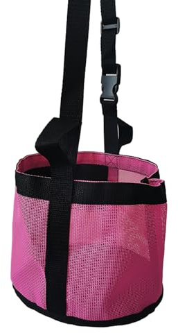 amangul Sac d'alimentation pour chevaux avec sangle de cou - Porte-foin - Pour remorque de cheval - Seau d'alimentation pour chevaux