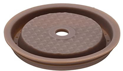 JUCHRZEY Tapas de latas de succión de goma recargables Cubierta de taza antipolvo de grado alimenticio Resistente al calor A prueba de fugas Práctico para la taza de cápsula de café Vertuo