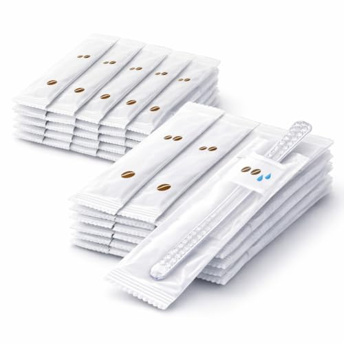 PinoLab Palette Caffè Riutilizzabili Imbustate Singolarmente – Lavabili in Lavastoviglie fino a 125 Utilizzi – Igieniche per Casa, Ufficio e Bar (200)