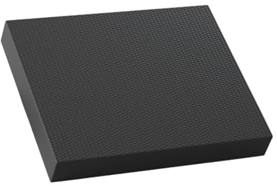 Homyl Almohadilla de Equilibrio de Ejercicio, Almohadilla de de Gruesa Suave para El Entrenamiento de Estabilidad de Entrenamiento, Negro, Negro