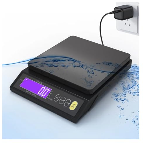 Báscula digital, Báscula Digital recargable, báscula de cocina eléctrica, conteo tara, puesta a cero, conversión unidad apagado