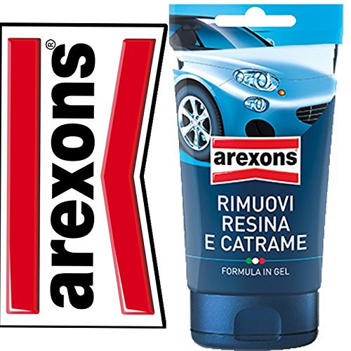 AREXONS RIMUOVI Resina CATRAME per CARROZZERIA Vetro Metallo Gomma 8354 100 ml - Prodotto Professionale