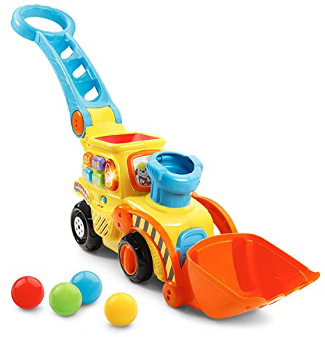 VTech Pop-a-Balls Push & Pop Bulldozer