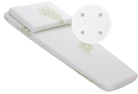 Kiby® Matratze für Kinderwagen (OEKO-TEX® und CERTIPUR™ zertifiziert) aus Aloe Vera, Matratze und Kissen für Trio