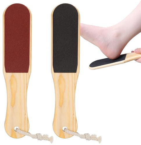 1 Pcs Raspa Piedi Professionale, Lima per Piedi e Talloni Calli Piedi per Pedicure Casalinga, per la pelle dura per piedi bagnati e secchi, rimuovendo la cura della pelle morta (Due Facce)