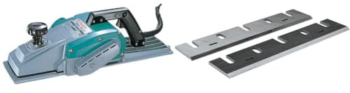 Rabot de charpente filaire 1200 W 170 mm - MAKITA 1806B & D-63666 - Lames 170mm hss (2 unités) Noir