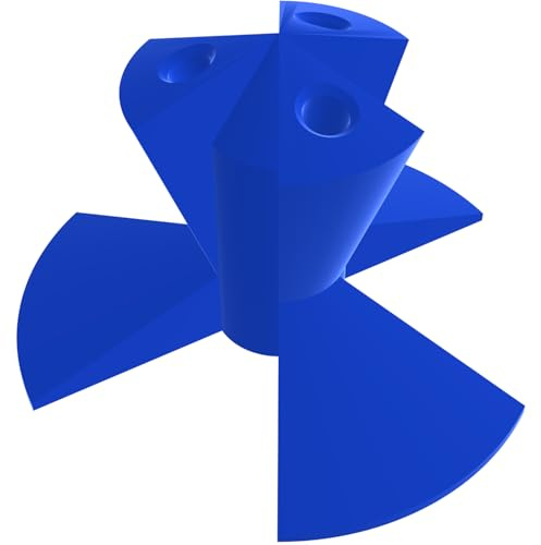 Print It Uk Desktop Dart Holder – Tabletop Stand for 3 Steel or Soft Tip Darts – Compact Dart Display Rack for Desk, Bar, or Game Room – Durable Organizer for Dart Players (Blue)
