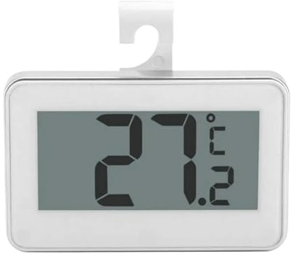 Thermomètre Numérique De Réfrigérateur,Accessoires De Réfrigérateur Étanches - Petit Thermomètre Pour Frigo - pour Parents Cuisiniers Maison Cuisine Garage Atelier Camping-car Bureau Café