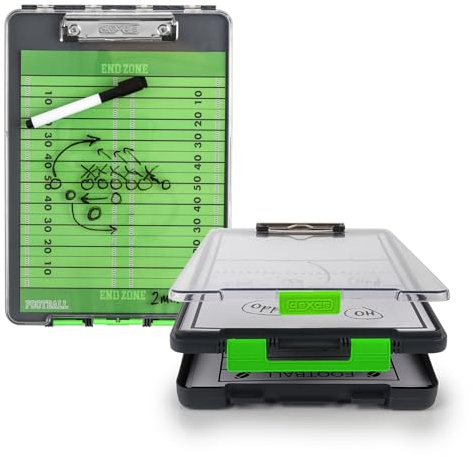 Dexas 5717-802 Clearview Clipcase Clipboard, Steel, Green, 13.75 X 9.5 Inch