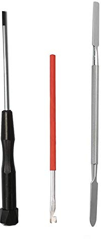 Jiayouy Kit d'outils de réparation pour instruments à vent en bois avec crochet à ressort et tournevis à double tête plate pour saxophone, clarinette, hautbois, flûte, piccolo 3 pièces