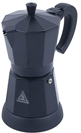 Fetcoi Cafetière à moka, expresso, électrique, 300 ml, 220-240 V