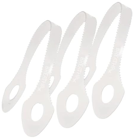 Tongue Cleaner Scraper, White Plastic, Set of 12 breathrx - breath rx