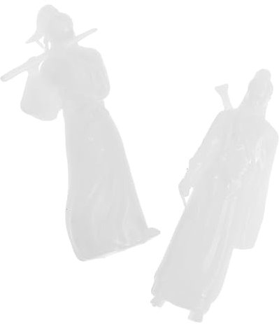 LIOOBO 2pièces Figurines Miniatures De Chinois Anciens pour Décoration De Jardins Et Terrariums Micro Paysage pour Bonsai