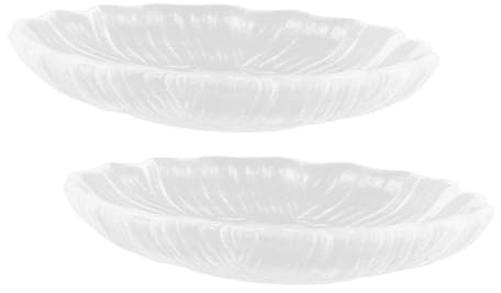 WATIIFUFU 2pcs Transparent Glass Tea Saucers Decorative Mini Plates for Home Bar Restaurant Delicate Round Serving Dish Multipurpose as Coaster Dessert Holder Stylish Table Mat Protection