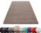 HomebyHome Shaggy Teppich Wohnzimmer (200x300) Flauschiger Teppich 200x290 cm Beige Einfarbig - Hochflor Teppich Schlafzimmer Pflegeleicht Schmutzabweisend - Modern Langflor Teppich Weich Plüsch Halı