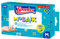 Spontex Mosaik Einmalhandschuhe aus Nitril, latexfrei, ungepudert, besonders resistent, vielseitig einsetzbar, blau, Größe M, 40er Pack