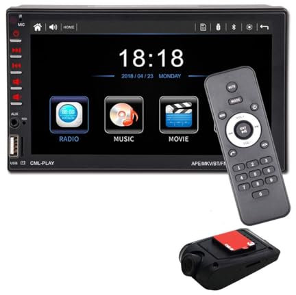 GOFORJUMP 7 2 Din bil radio stereo bil multimediaspelare D-BUS spegellänk Bluetooth handsfree Autoradio ljudspelare Coche 2din FM? Radio? Med USB DVR