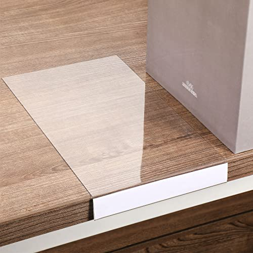 15 Stück Bewegliche Regal Etikettenhalter Klar Regale Tags Bewegliche Bibliothek Regal Markierungen Transparenter Regal Etikettenhalter für Klassenzimmer Büro (9,06 x 5,12 x 0,79 Zoll)