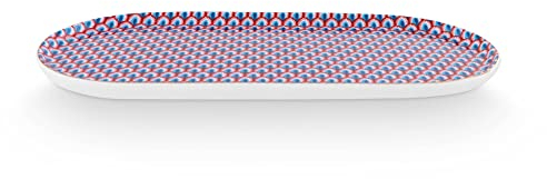 Pip Studio Flower Fest. Scall.red-Light Blue Zuckertablett